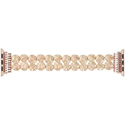 Luxury Design Classic Gold Women's Alloy Watch Band - Elegant Elastic Strap Accessory - 42 44 45 46 49 (Gold)