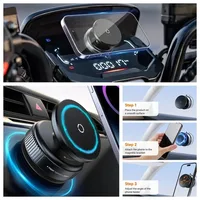 Magnetic Vacuum Car Phone Holder 360° Rotation Suction Cup Navigation Stand Bracket Car Magnetic Holder for iPhone - Image 6