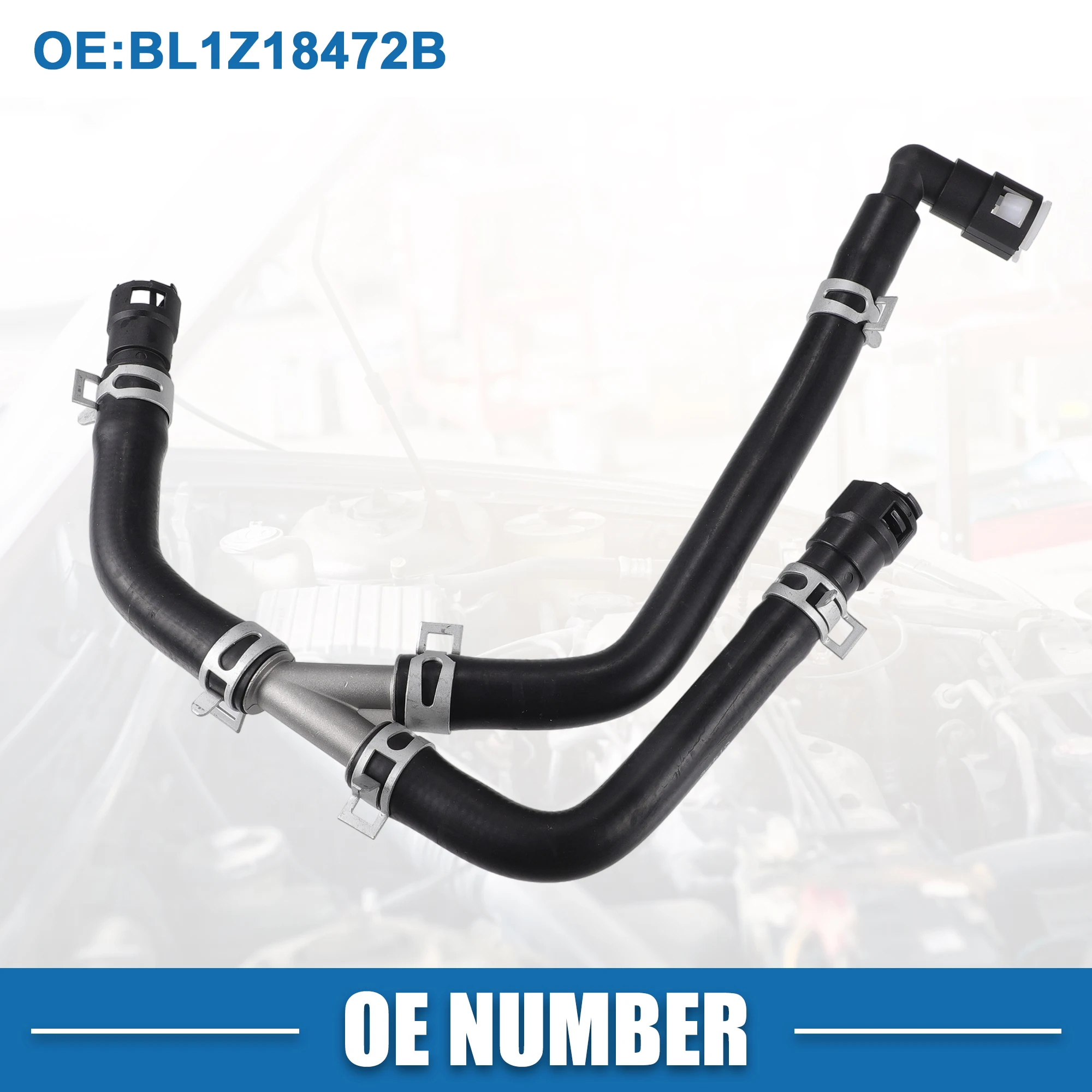 8L1Z18472A KH-509 626-540 Heater Hose Replacement Heater Hose