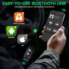 ANCEL HD210 Heavy Duty Truck Scanner OBD2 Speed Limit & Idle Reset for Volvo & International Bluetooth All System Diagnostic 6