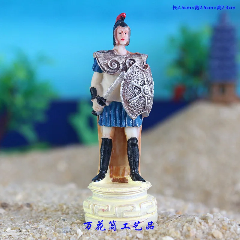 Warrior Stygian Medievale Spawn Resin Sand Psynological Table Action Figures Giocattoli Ornamenti Artigianali Figure Giocattolo Decorazioni Da Tavola