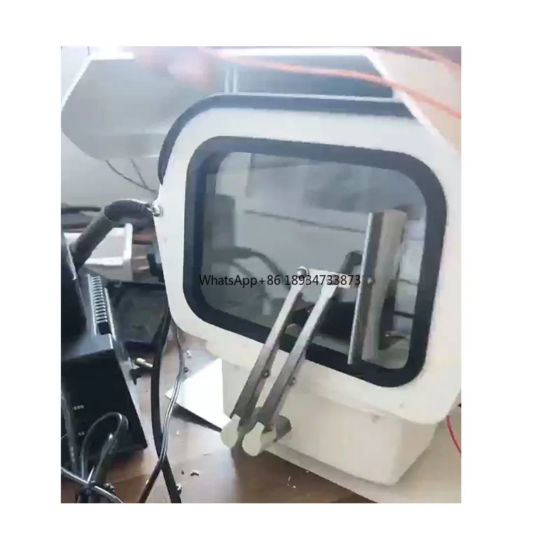 

outdoor IP66 Waterproof Metal surveillance accessories CCTV camera enclosure box security dslr camera housing with wiper