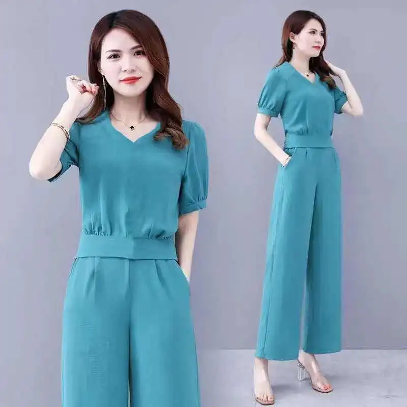 Pop Set 2024 Spring/Summer Korean Edition New Fashion Style Goddess Style Slim Fit Two Piece Set Trendy
