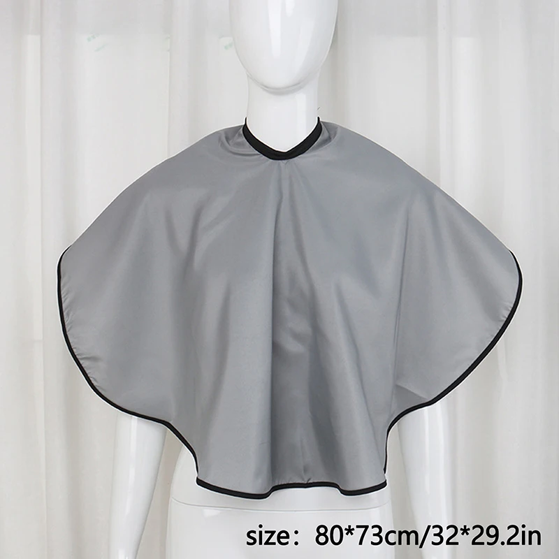 방수 숏헤어 커팅 케이프 전문 살롱 이발사 미용 가운 헤어 염색 스타일링 도구 액세서리