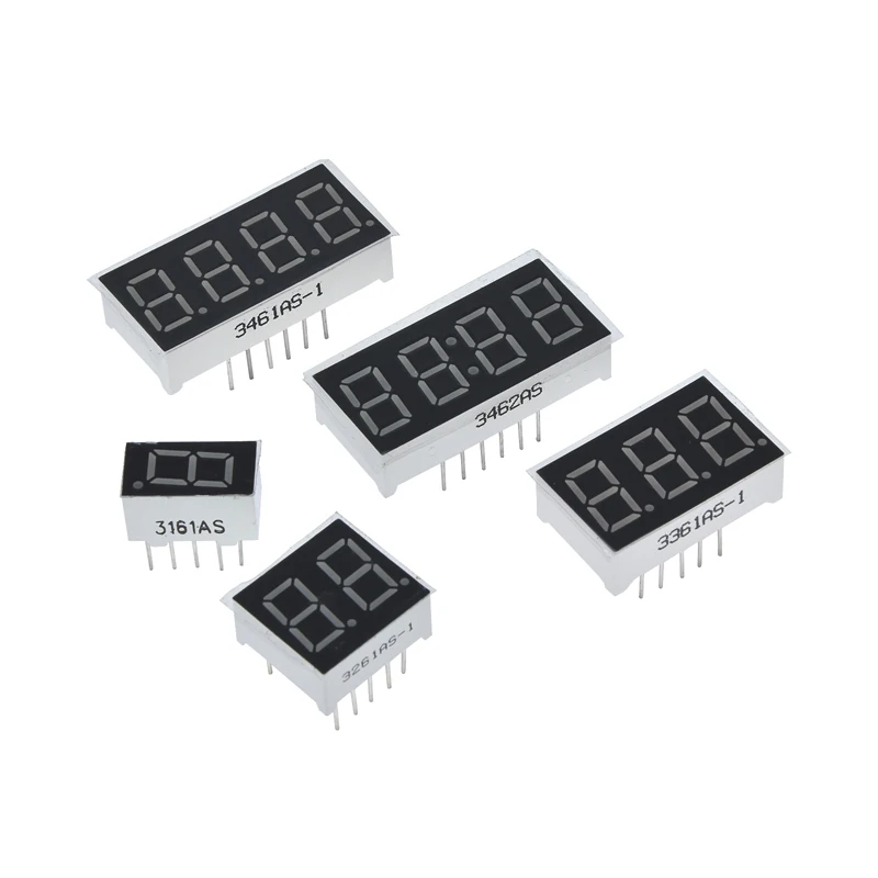 led display 10pcs 0.36" digital tube LED Display 1Bit-4Bit common anode / cathode 7 segment Led Board
