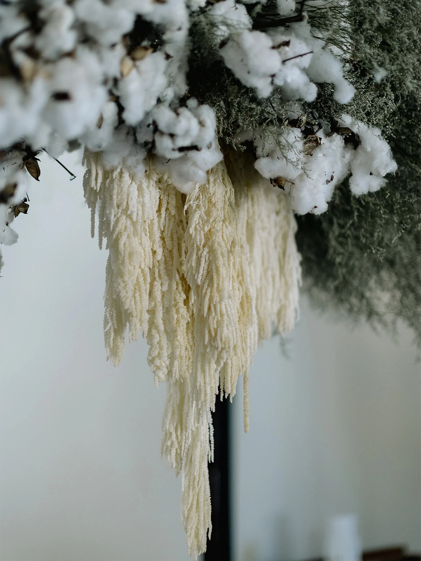 Künstliche Amaranthu 51,18 Zoll gefälschte Amaranthu-Faux-Hängeblumen für Hochzeit, Blumen-Mittelstücke, Vase, Blumensträuße, Dekor, Heimdekoration – Detail 16