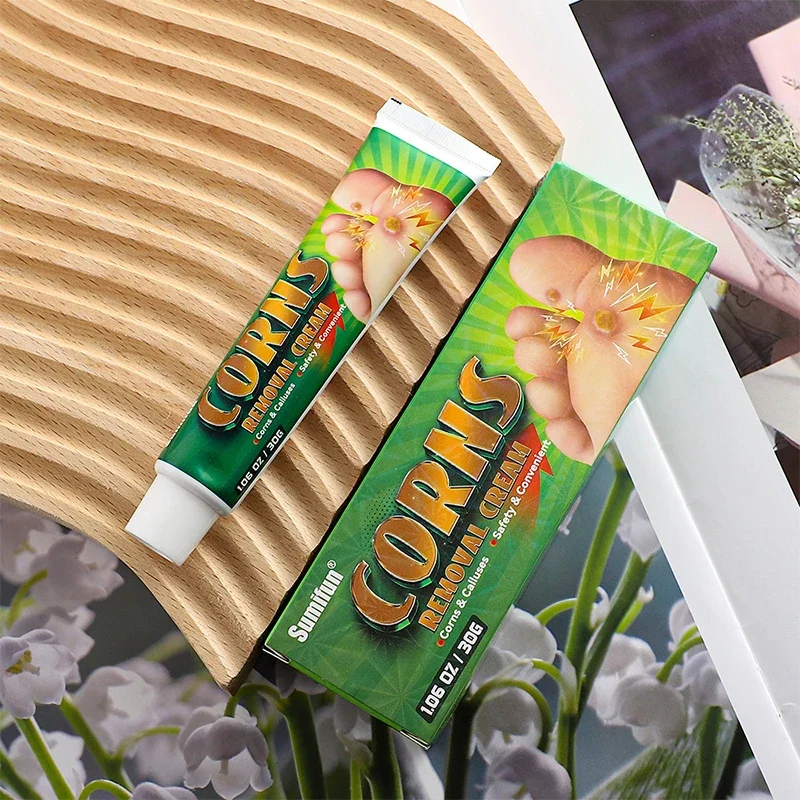 Foot Corn Remover Cream Chicken Eye Skin Infection Treatment Ointment Feet Dead Skin Calluses Removal Tool Health Care