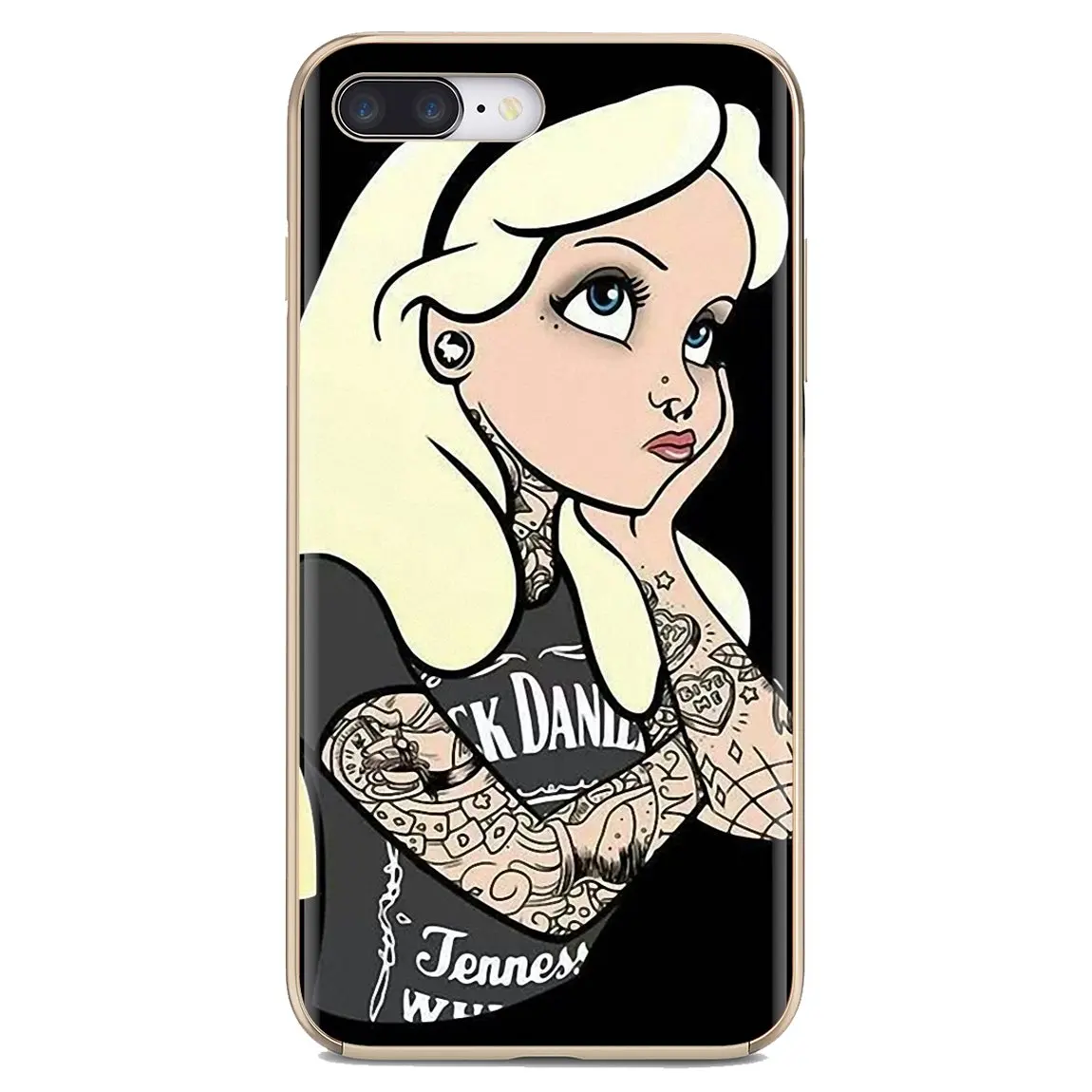 meizu phone case with stones back For Meizu M6 M5 M6S M5S M2 M3 M3S NOTE MX6 M6t 6 5 Pro Plus U20 Silicone Case Tattooed princess Alice Ariel funny best meizu phone case design Cases For Meizu