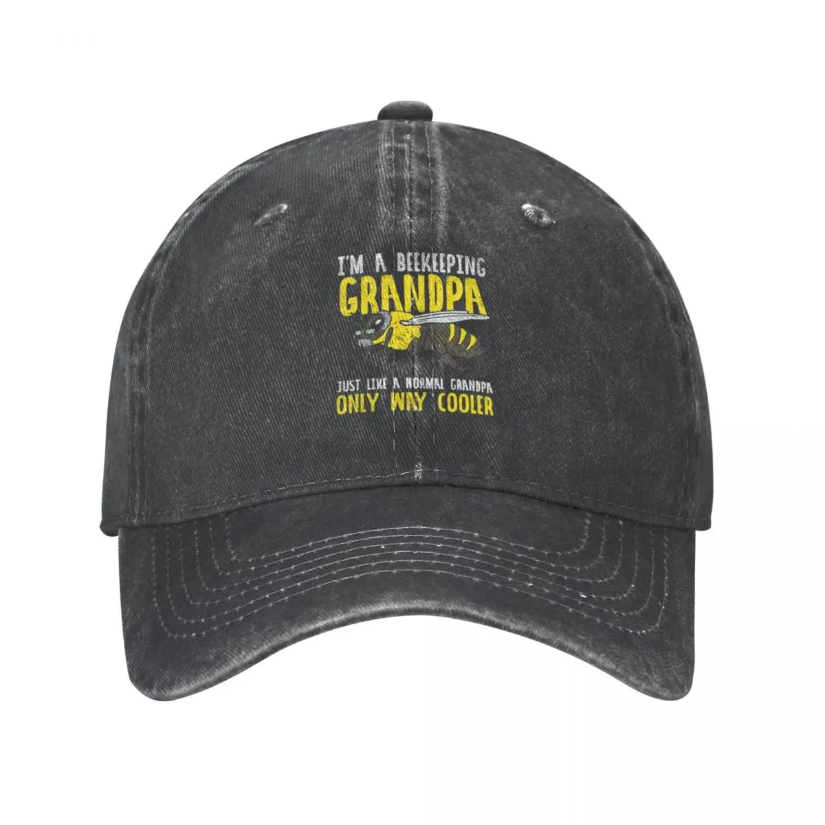 

I'm A Beekeeping Grandpa Just Like A Normal Grandpa Only Way Cooler Cowboy Hat hiking hat Hat For Women Men'S