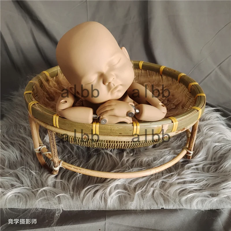 

Реквизит для фотосъемки новорожденных кровать из ротанга стул люлька для новорожденных студийный реквизит для фотосъемки фотография Детские аксессуары