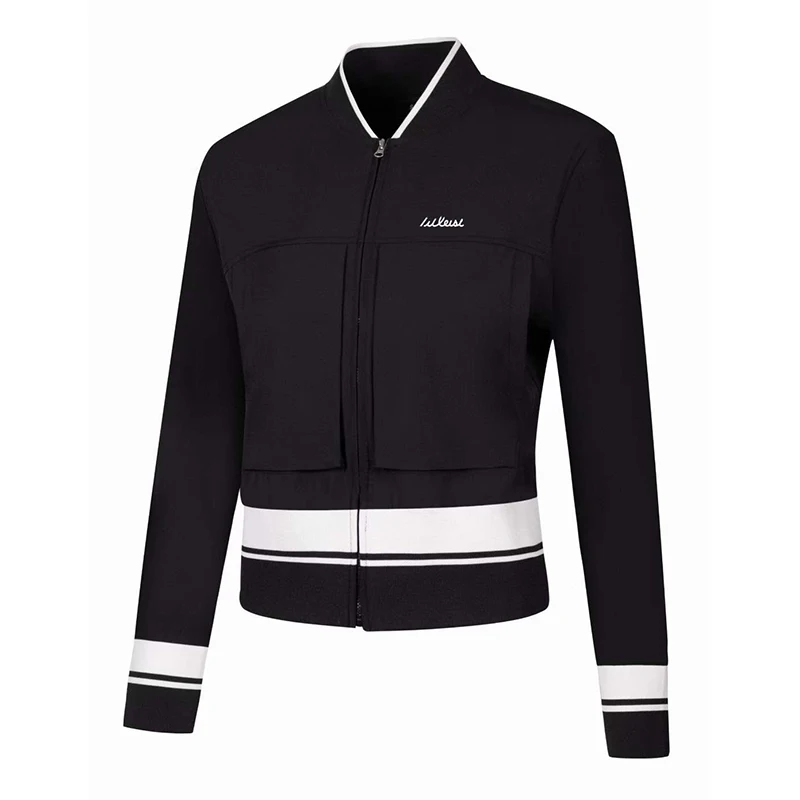 Spring/Summer New Golf Women's Outdoor Sports Jacket Comfortable Thin Coat Casual Baseball Collar Ladies Versatile Short Top
