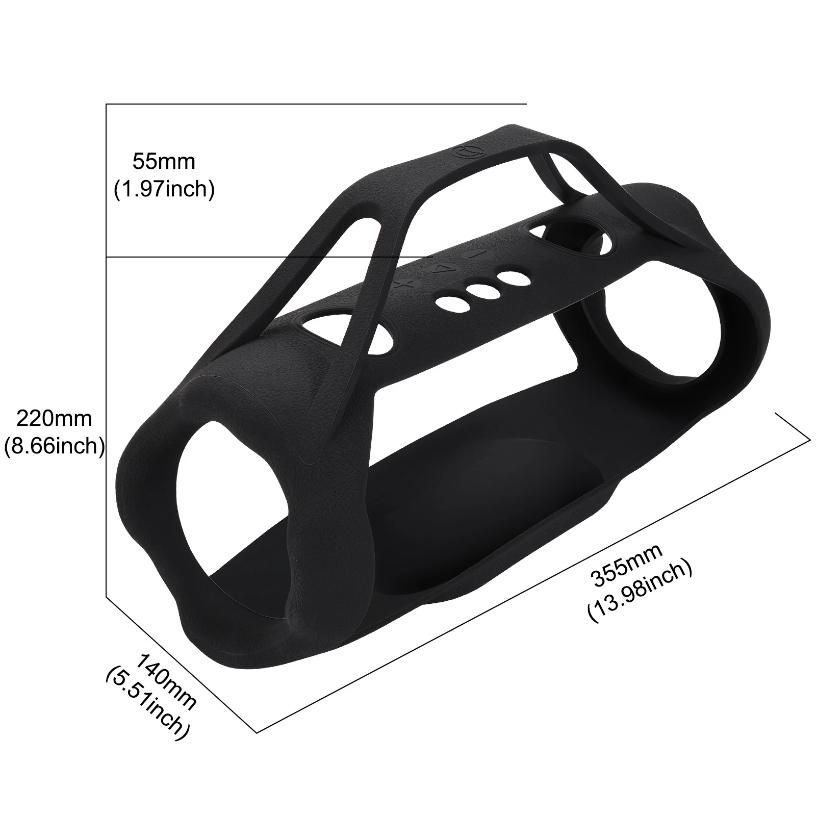 Premium Protective Carry Case for Wireless Bluetooth Speaker - Durable, Scratch-Resistant Travel Bag for Outdoor Adventures