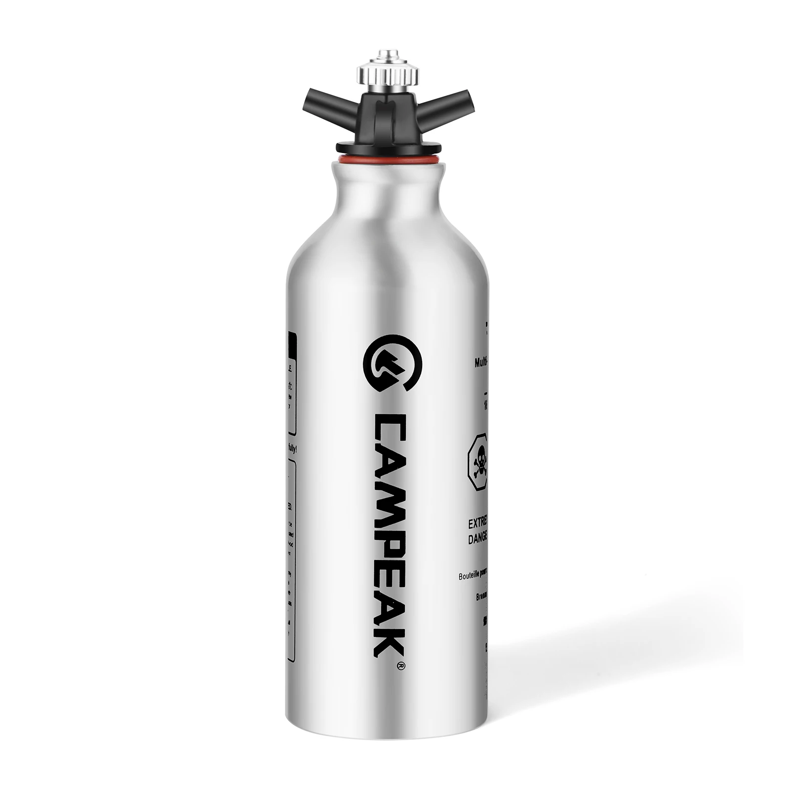 CAMPST Portable Aluminum liquid Fuel Bottle Aluminum Gasoline
