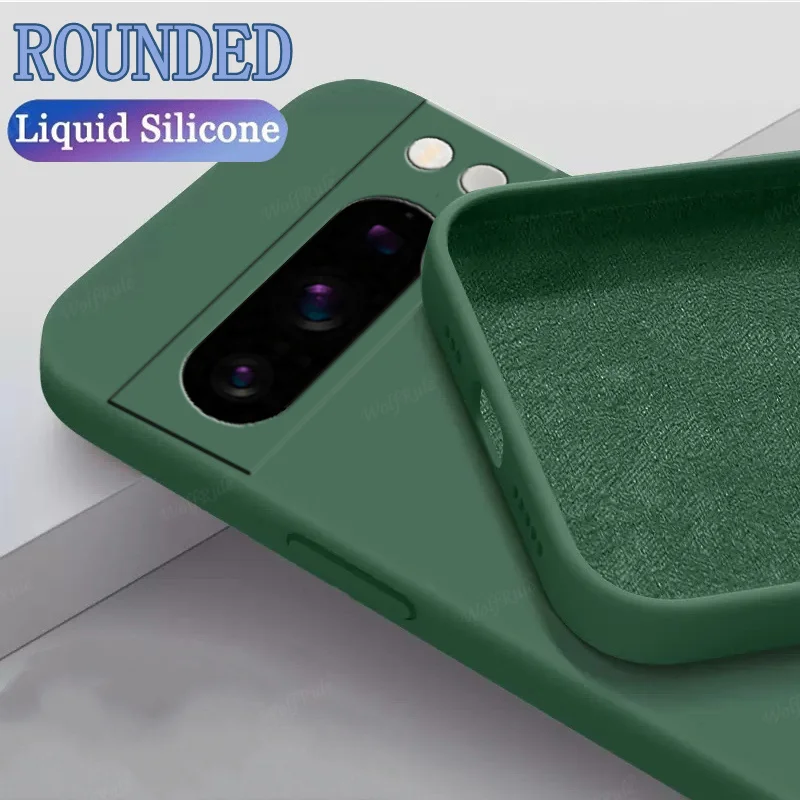 Per Google Pixel 8 Pro Custodia Cover Pixel 7A 7 6 8 Pro 6A Capa Nuova Cover Morbida Tpu In Silicone Liquido Posteriore Originale Google Pixel 8 Pro F