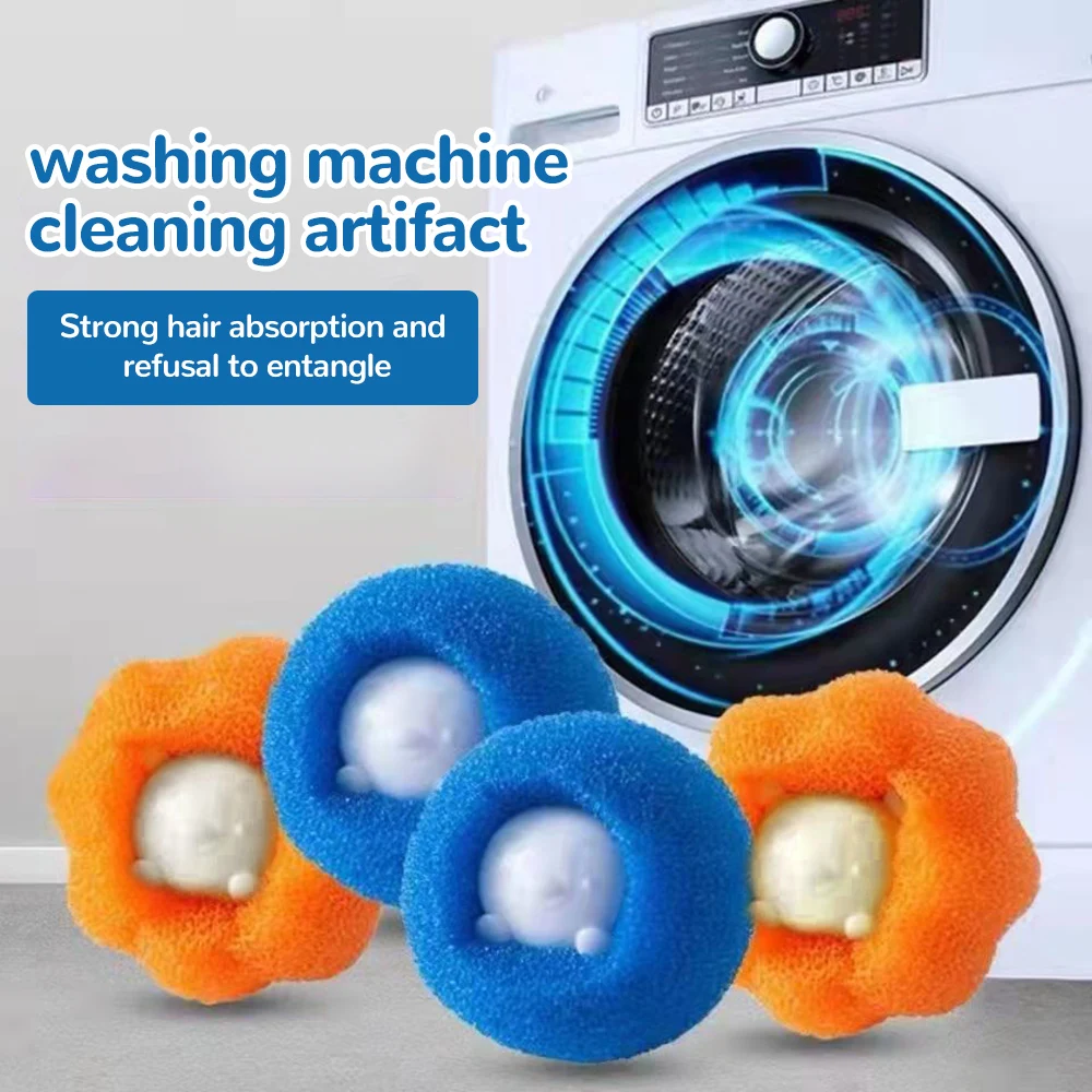 Boule de lavage Anti-emmêlement pour Machine à laver, dépilatoire pour  animaux domestiques, boules de lavage Anti-emmêlement - AliExpress