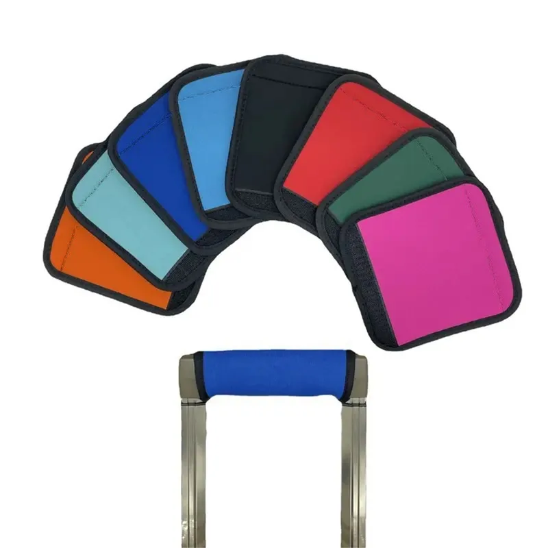 Comfortable Neoprene Luggage Handle Wrap Grip, New Luggage Suitcase Bag Handle Identifier, Stroller Grip Protective Cover, Bag Part, luggage cover