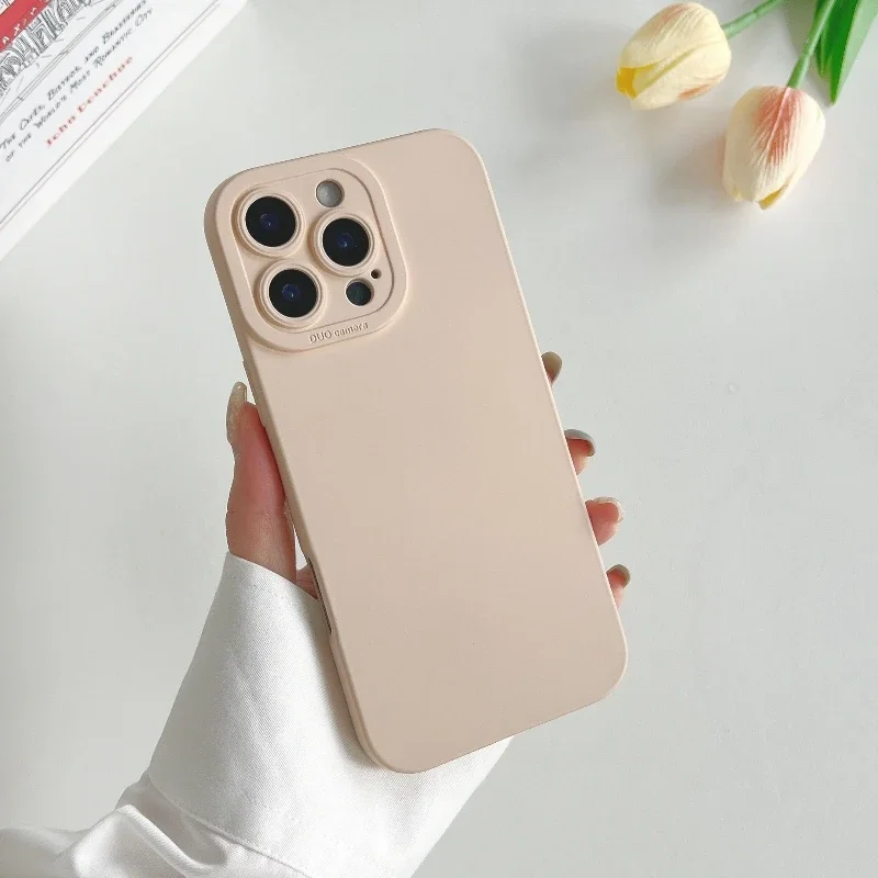 Silicone Shockproof Luxury Bumper Soft Phone Case with All-Inclusive Cover