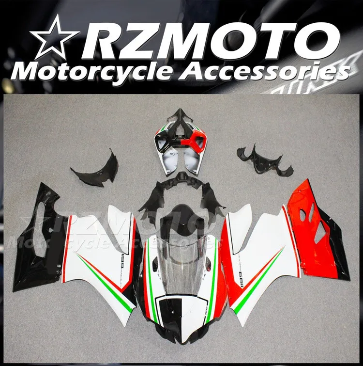 

4 подарка, новинка, ABS Мотоциклетный строительный комплект, подходит для Ducati 899 1199 Panigale s 2012 2013 2014 12 13 14, кузов красного и зеленого цвета