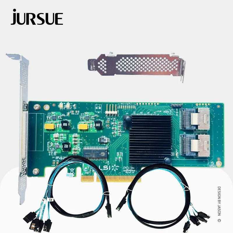 LSI 92118I RAID Controller Card 6Gbps PCI E SATA SAS HBA FWP20 IT
