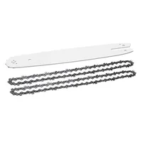 1 Set 50 Knots 14 inch Chainsaws Chain Saw+Chain Guide Bar 14 inch 3/8 LP For Steele Stihl 018 MS180 MS181 Chain Saw Replacement 2