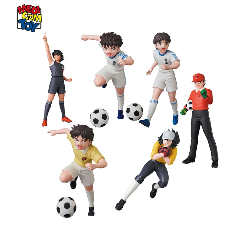 Stock Originale Medicom Toy Captain Udf Oozora Tsubasa Misaki Tarou Hyuuga Kojirou Wakabayashi Genzou Action Anime Figure Model