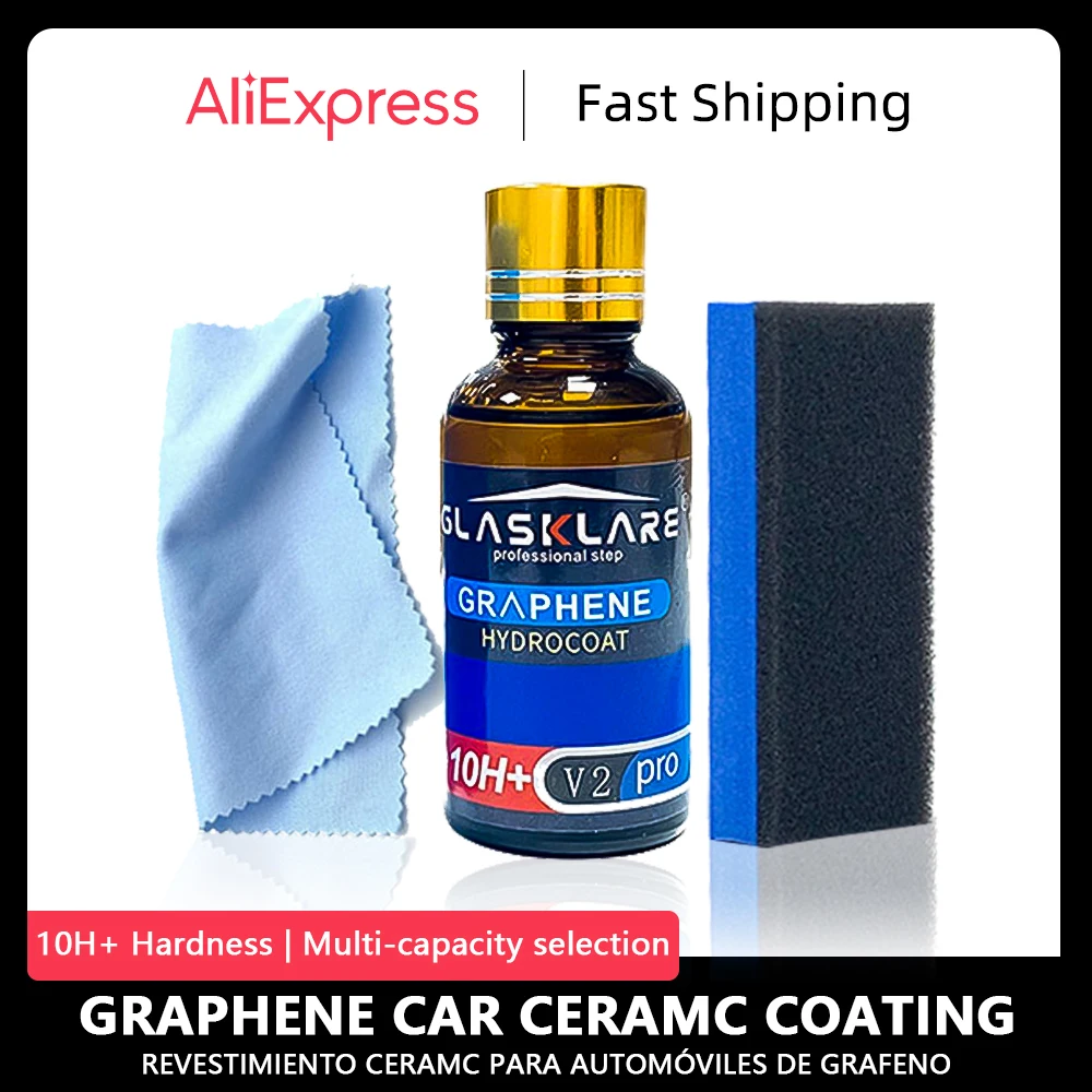 Graphene Car Ceramic Coating 12h German Liquid Glass Nano Super Hydrophobic Car Plating Anti