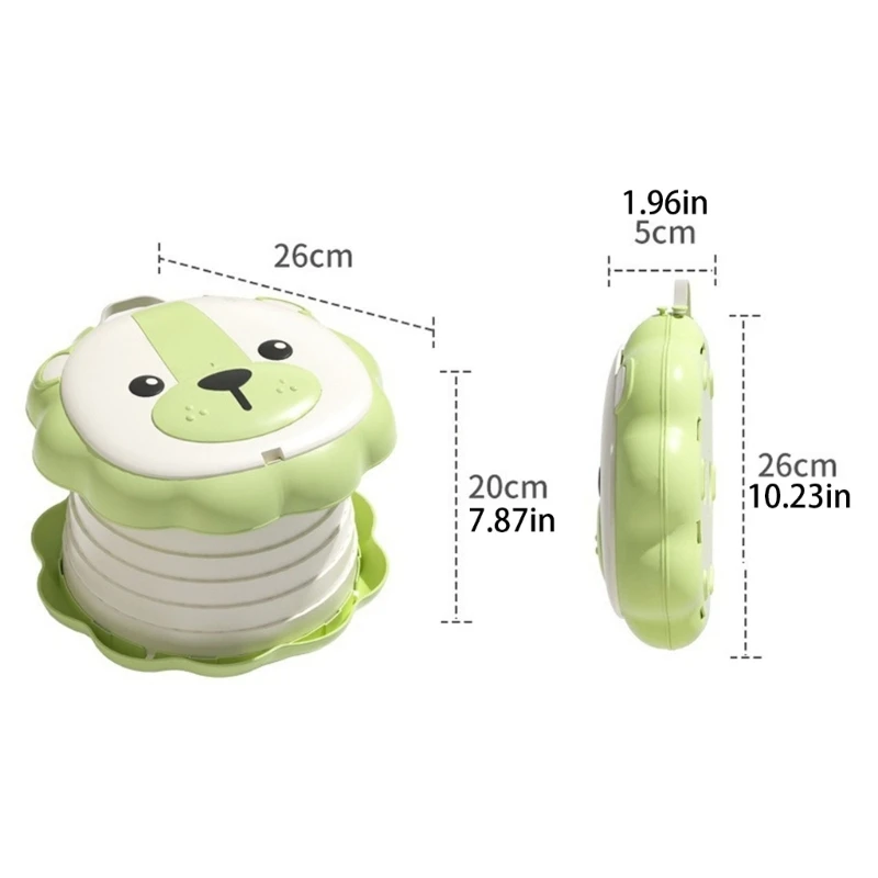 Mobile Folding Toilet for Kid Baby Portable Potty Chair Child Travel Toilet Potty Foldable Potty Training 6