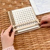 Children Wooden Slidable Multiplication Tables Montessori Toys Math Counting Board Teaching Tool Learn Educational Toys for Kids 3