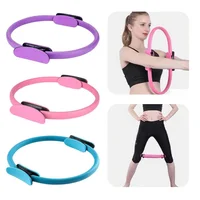 Pilates Ring Fitness Ring Portable Yoga Rings Pelvic Floor Muscle Training Fitness Circle Flexible Resistance Exercise Equipment
