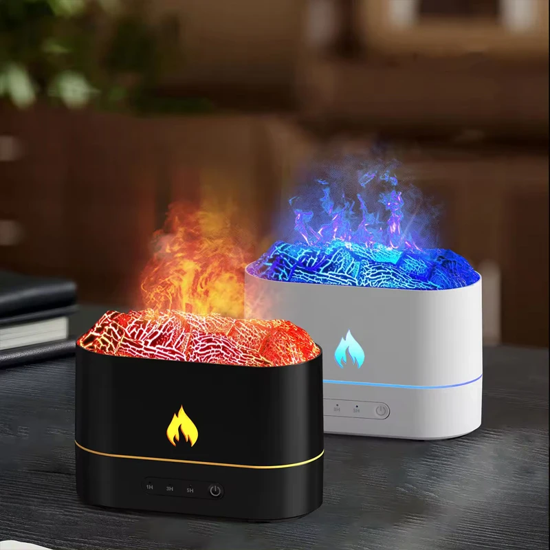 Mini Portable Ultrasonic Air Humidifier Essential Oil Electric Scent Diffuser For Home Car With Led Night Lamp Diffuser