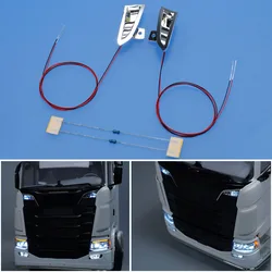1:14th Scale Front Spotlight Lamp for Tamiya RC Dump Truck SCANIA 770S 6X4 56368 8X4 56371 Car Accessories