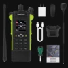 HAMGEEK APX-8000 Green 12W 128CH VHF UHF Walkie Talkie Dual Band Radio Dual PTT and Duplex 1