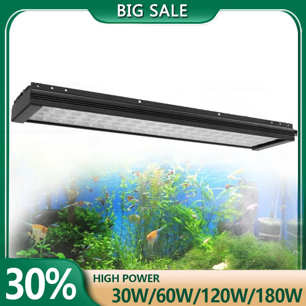 60cm120cmWRGBLEDAquariumLightwithTimerFullSpectrumFishTank