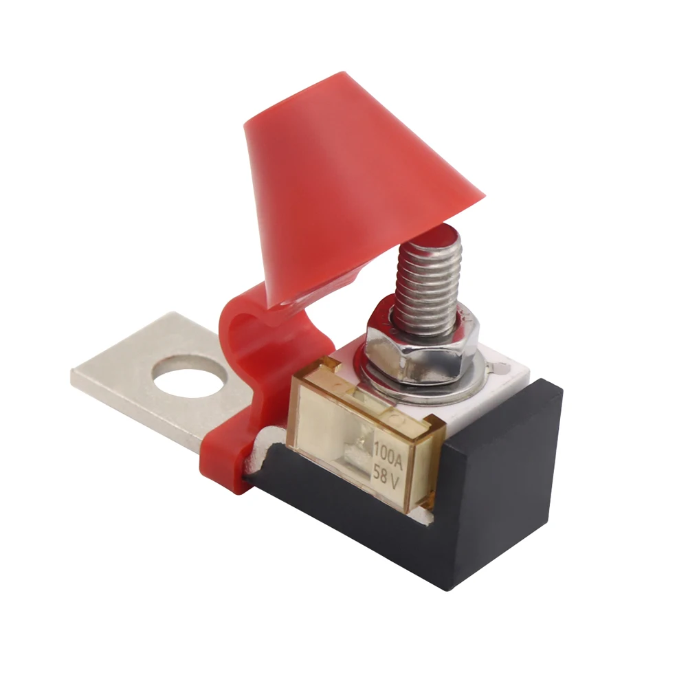 M8 Marine Fuse Block marine fuse block 30A-300A 58V Ring Ignition Protection For Boat Truck RV Cruise Ship Crane