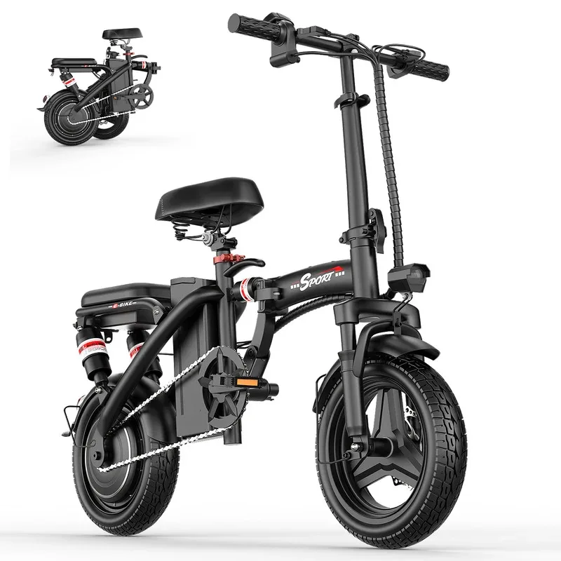 14-Inch Foldable 400W E-Bike 6