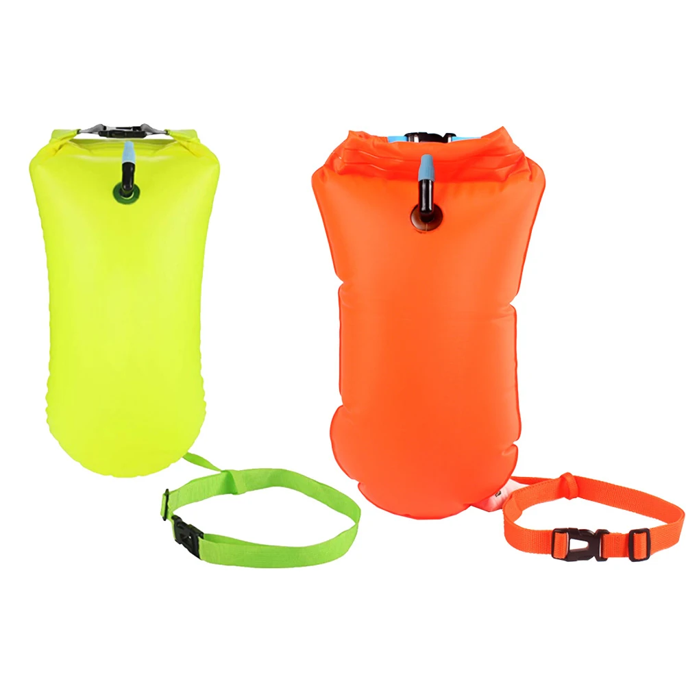 Outdoor Safety Swimming Buoy Multifunction Swim Float Bag Waterproof PVC Sailing Flotation Bag for Water Sports