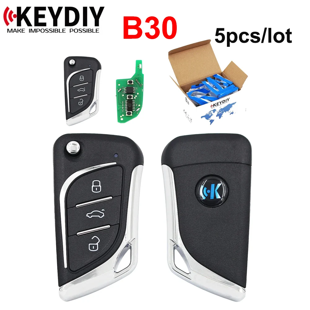 

5pcs/lot KEYDIY B30 B series 3 button universal KD remote control B 30 for KD200 KD900 KD900+ URG200 KD-X2 mini KD