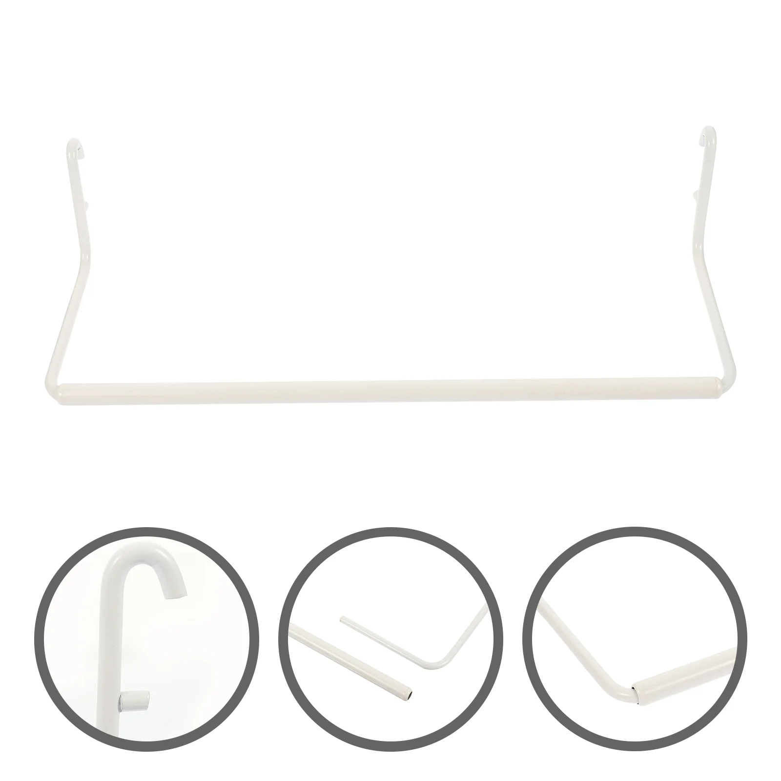 

Wall Paper Towel Stand Metal Tissue Holder Tissue Paper Rack Kitchen Towel Bar Bathroom Tissue Organizer Pegboard Tool Organizer
