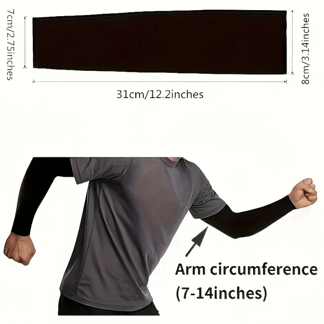 10Pair Cool Silk Fabric Arm Guards Breathable Sun Protection Sleeves for Unisex Outdoor Cycling Running Fishing and Driving Cool 3