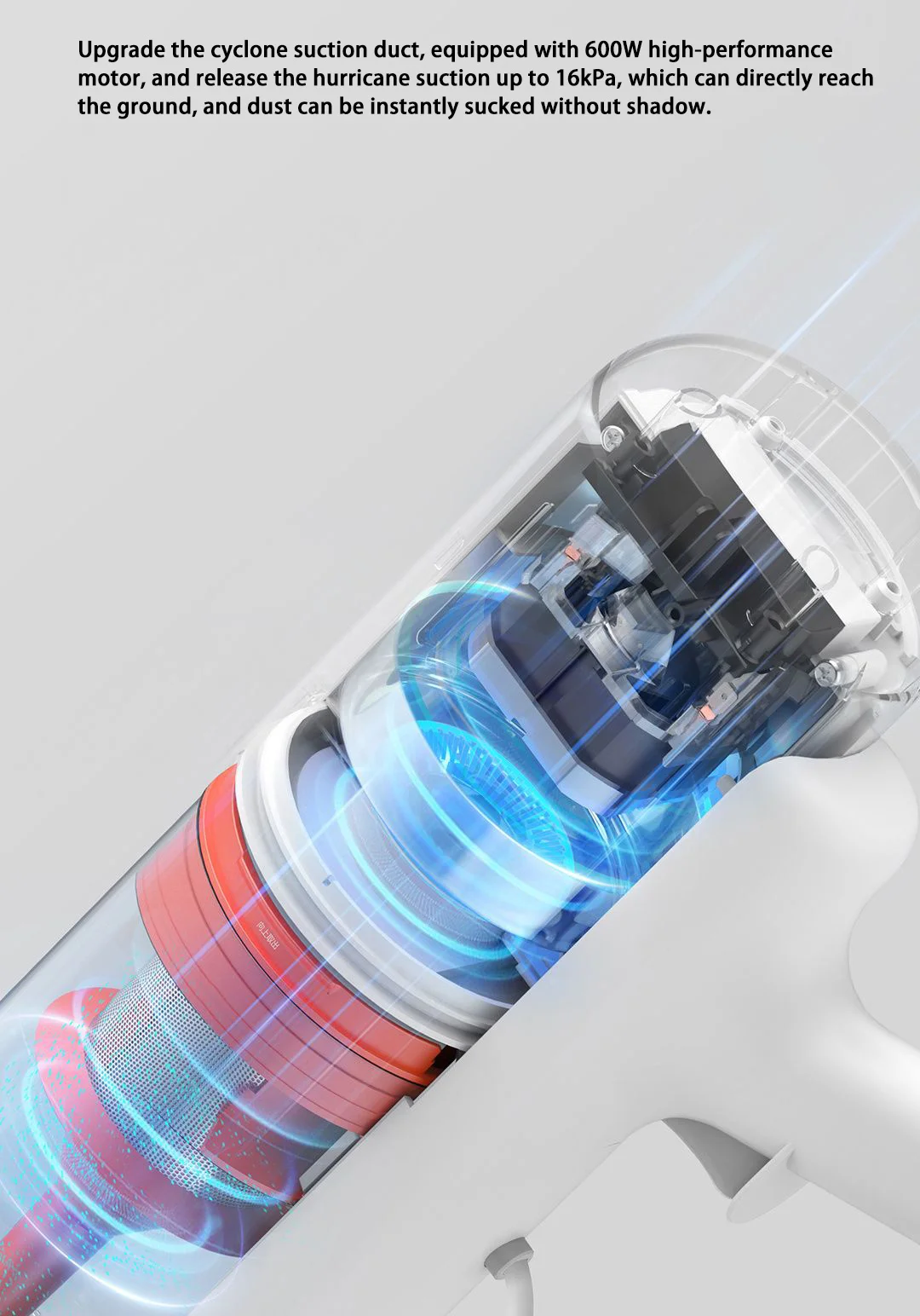 XIAOMI MIJIA Wireless Vacuum Cleaner 2 description image 4