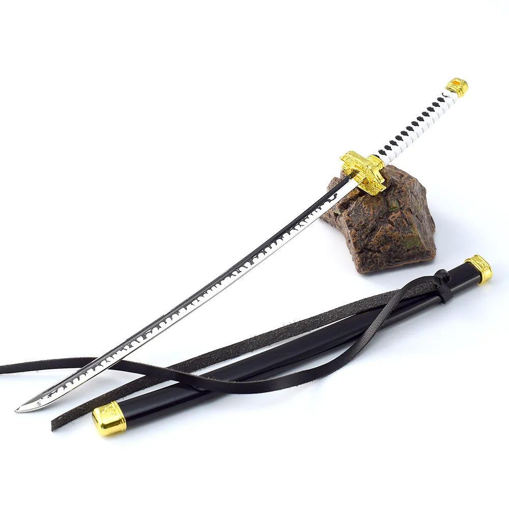 26Cm Yamato Vergil Sword Portachiavi Devil May Dmc Cry Game Merchandise 1:6 Metallo Katana Modello Di Arma Home Ornament Artigianato Regali