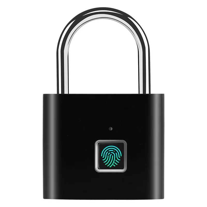 

Fingerprint padlock Intelligent padlock cabinet lock Student dormitory anti-theft lock gym small lock warehouse fingerprint padl