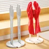 A Drying Rack for Kitchen Rubber Gloves, a Holder for Gloves, And a Storage Rack for Towels in The Kitchen And Bathroom. 2