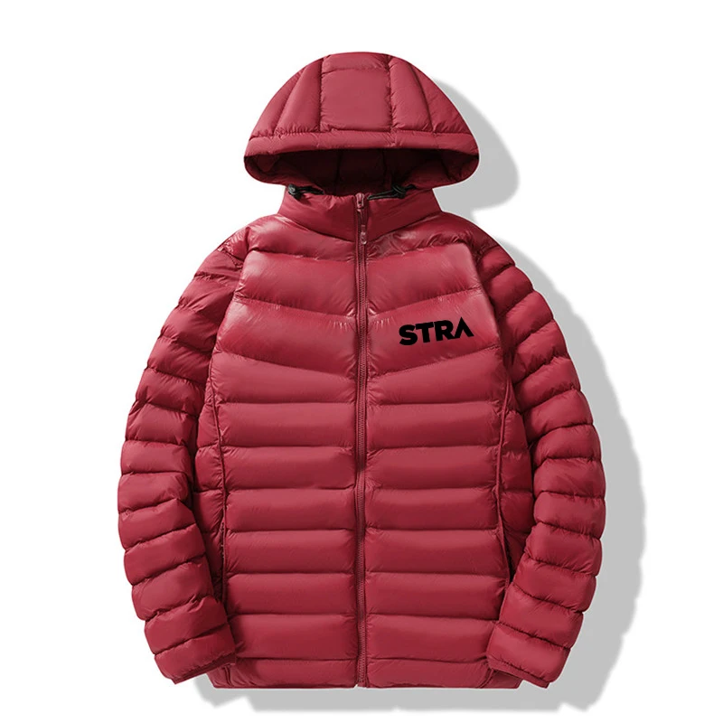 

2022 Men's Fall/Winter Jacket Hooded Zipper Windproof Warm Outdoor Cycling Wear Casual Fashion Coat Hat Removable