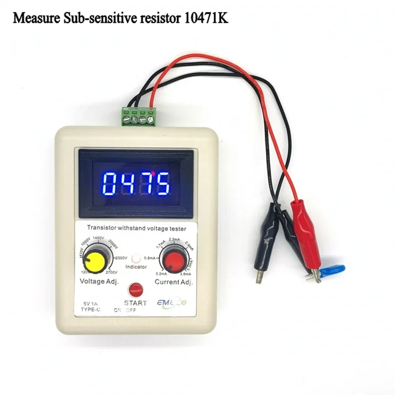 Recharge IGBT Voltage Capability Transistor Tester Diode MOS Triode LED Voltage Capability Testing Tool Withstand Tester