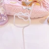 Hello Kitty Drinking Straw Anime Kt Cat Doll Shape Straw Cartoon Straw Reusable Colored Straw Hose Drink Juice Milk Straw Gift 5