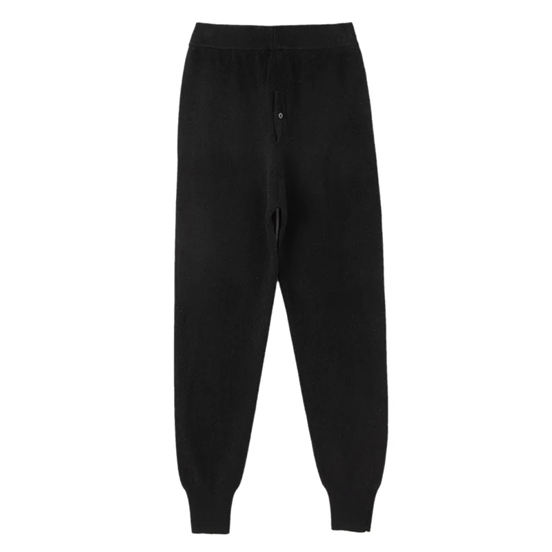 2024 Autumn/Winter New Collection (100% Cashmere) Men's Thick Warm Cashmere Pants 2