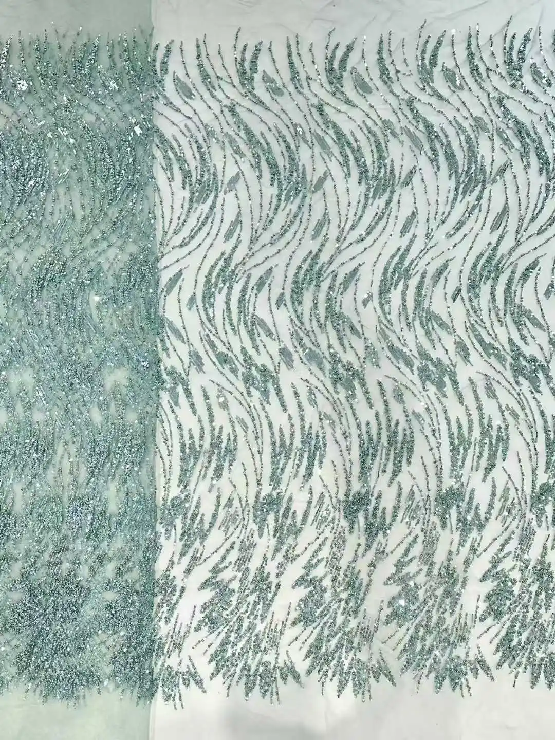 قماش دانتيل أفريقي مطرز لعام 2025، قماش دانتيل فرن...