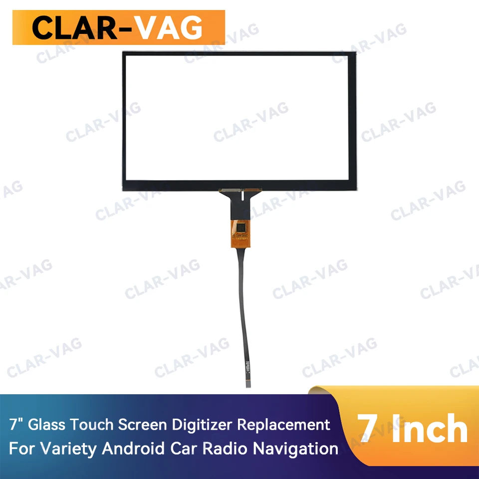 

New 7 Inch 6 Pins Touch Screen Glass Digitizer 165*100mm For Variety Android Car Radio Navigation Replacement Parts ﻿