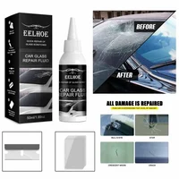 Car Windshield Repair Kit DIY Glue Quick Fix Car Glass Crack Repair Agent Chips Cracks Combined Repair for All Types of Glass 2